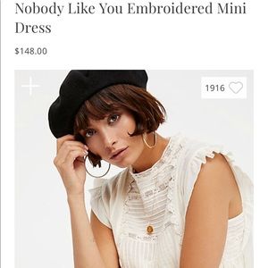 FREE PEOPLE NOBODY LIKE YOU DRESS